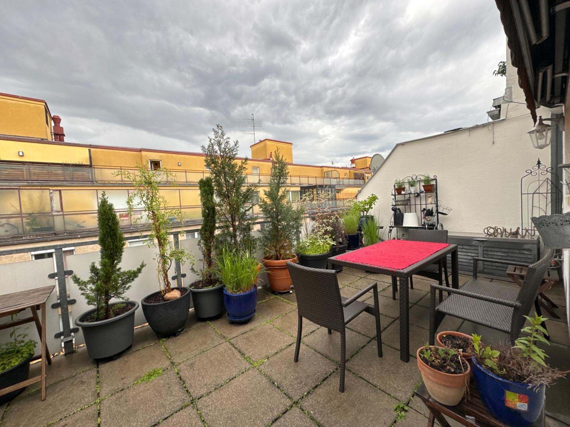 Gemuetliche Dachterrassen Whg Apartament *